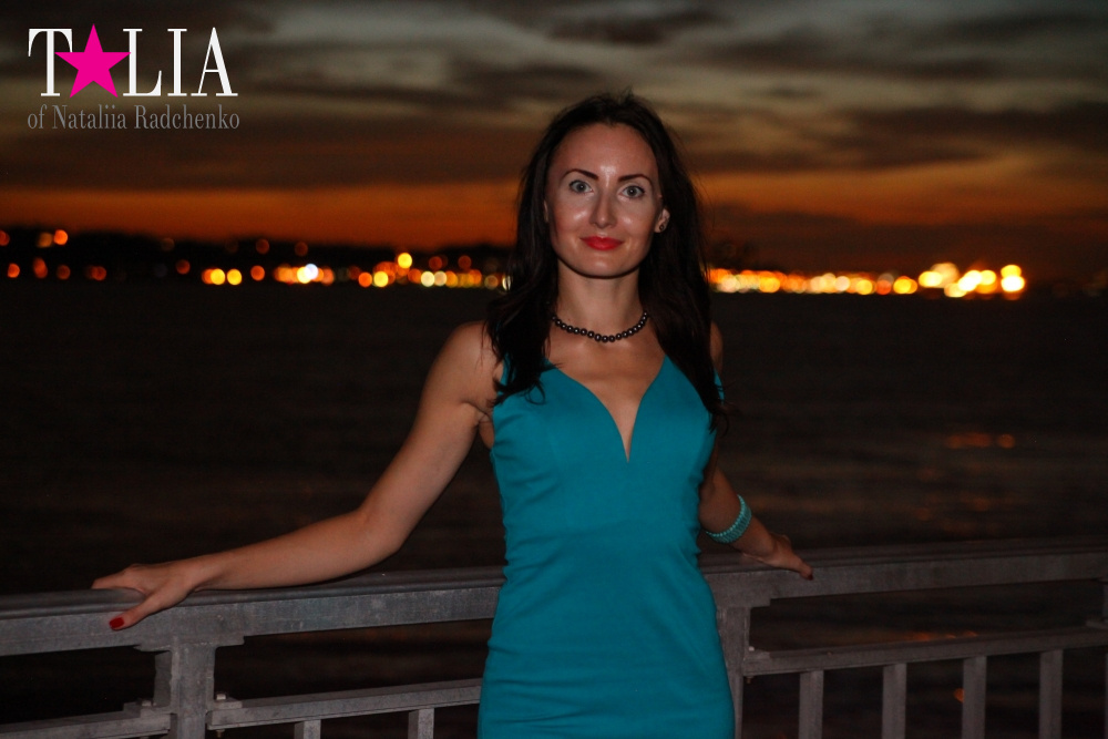 Закат на набережной Бей Риджа